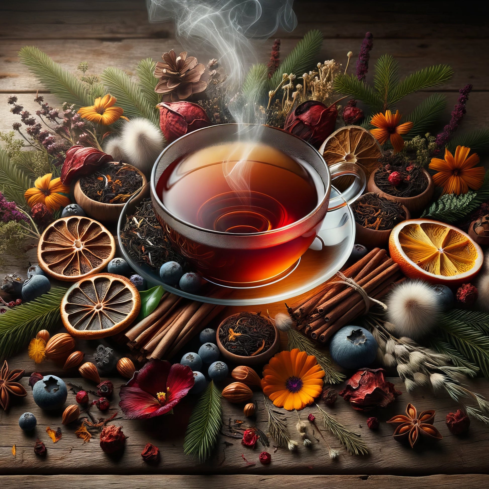 Midwinter Solstice Herbal Tea